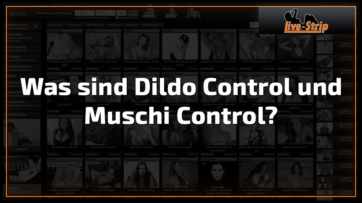Was sind Dildo Control und Muschi Control?